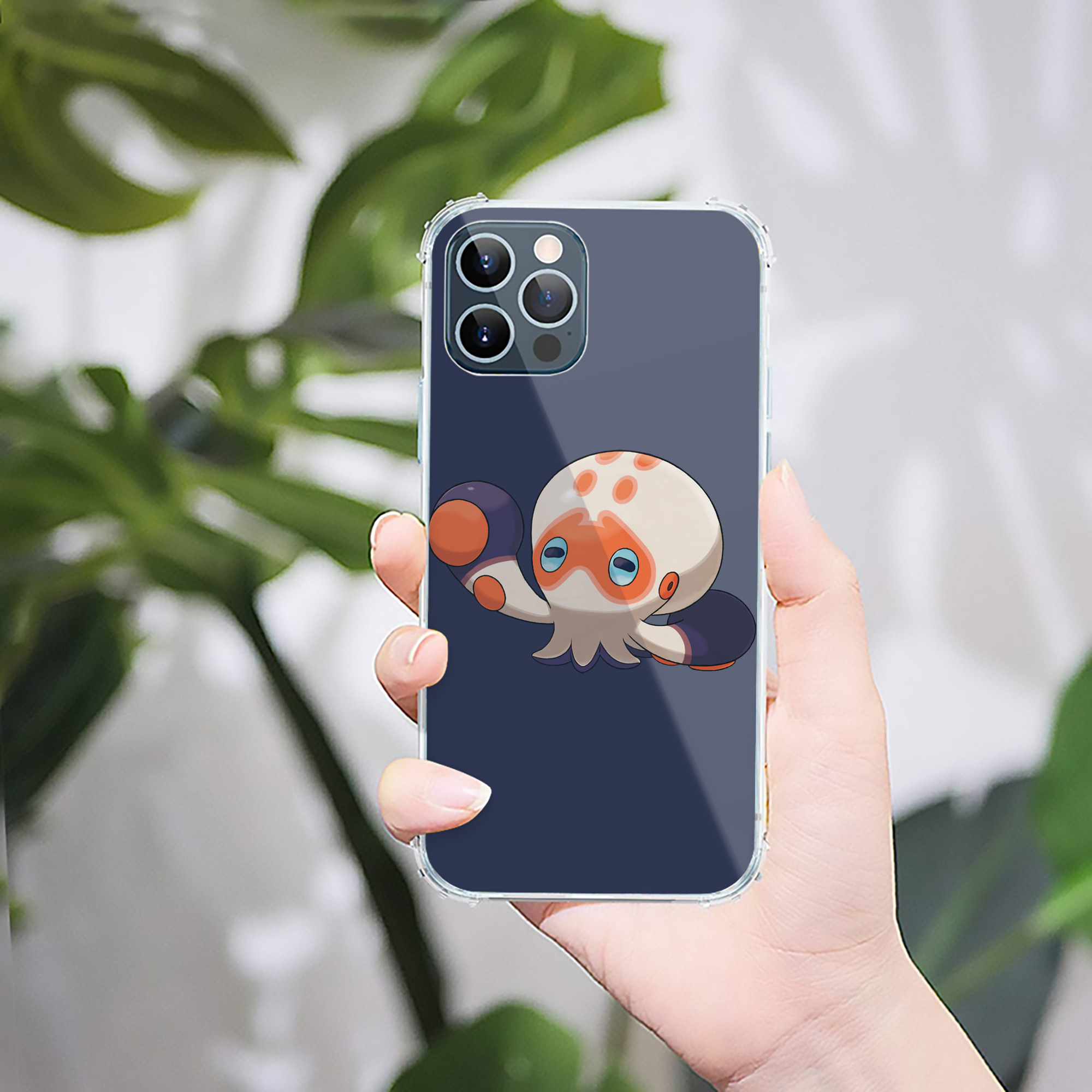 （画像用） ポケットモンスター Pokémon 【iPhone 12シリーズ対応】透明スマホケース（クリアソフトケース）